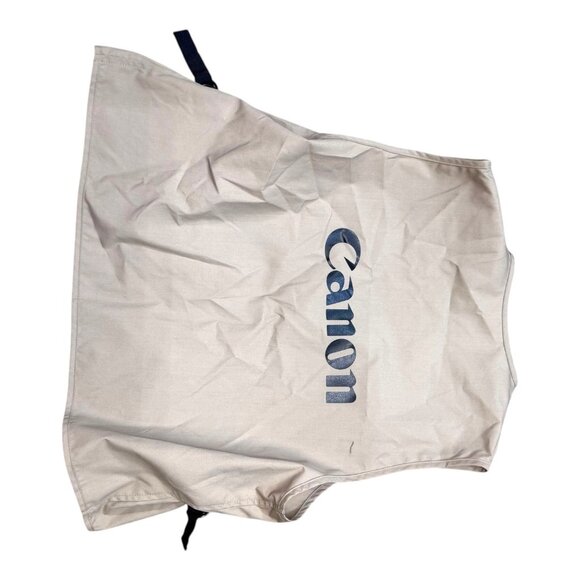 Canon Vintage Camera Employee Multi Pockets USA Made Photographers Vest Cargo - Picture 3 of 5